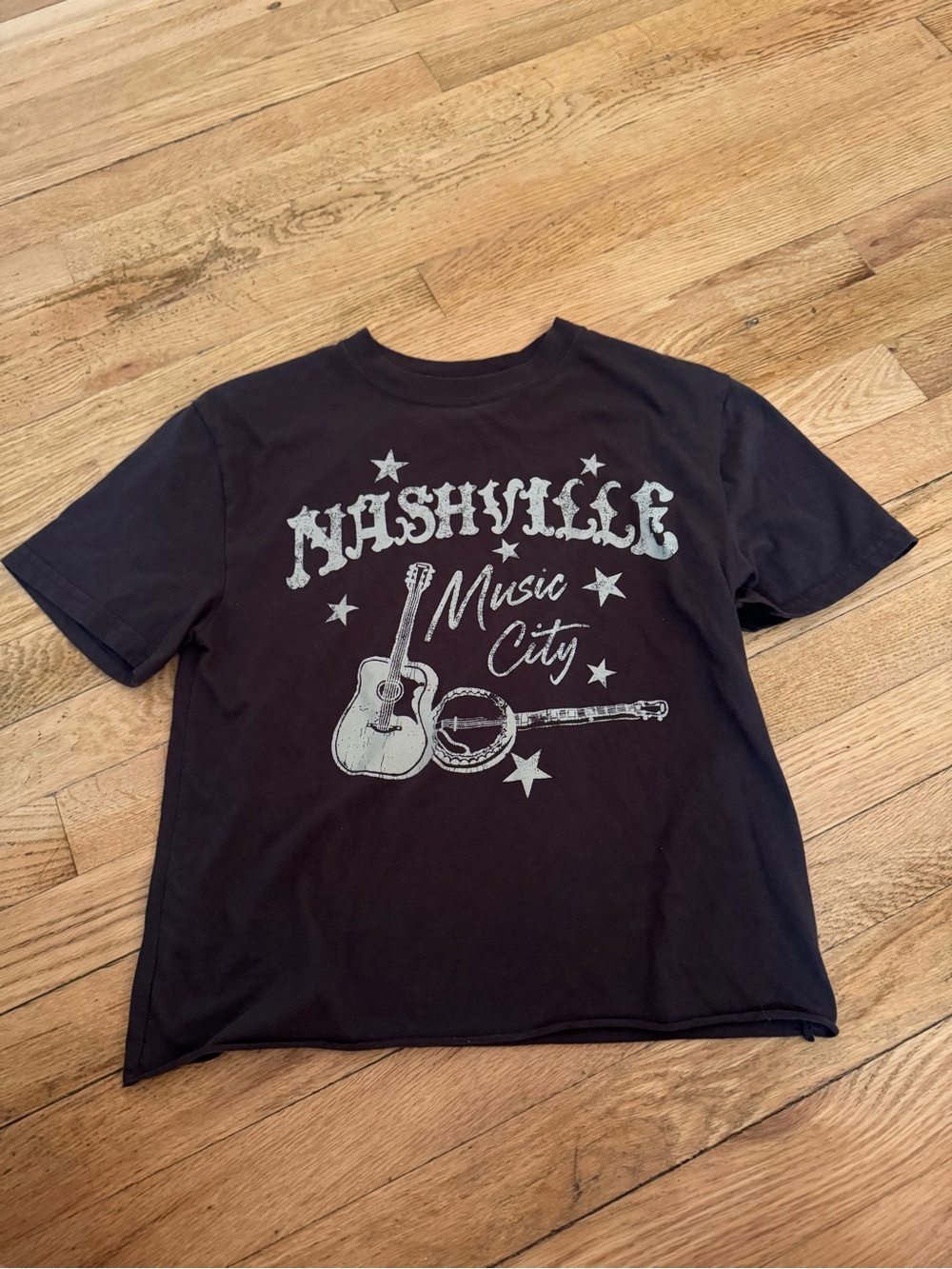Nashville Music City Graphic Tee - Black